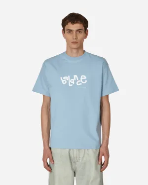 T-shirt Balance Print Bleu