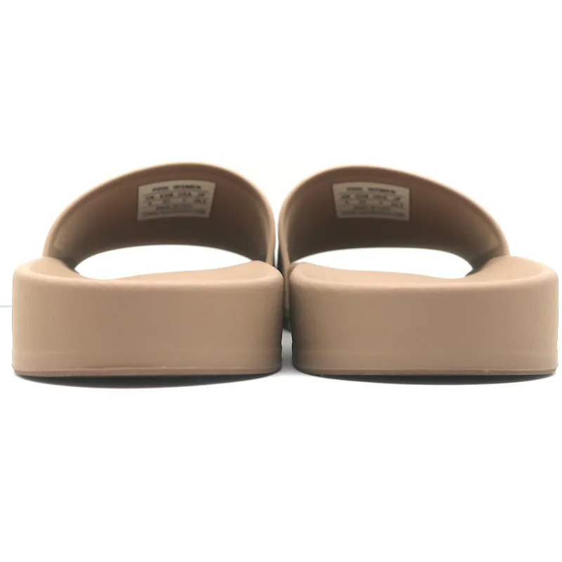 Sandales Balenciaga Logo Pool à enfiler taille 37 beige