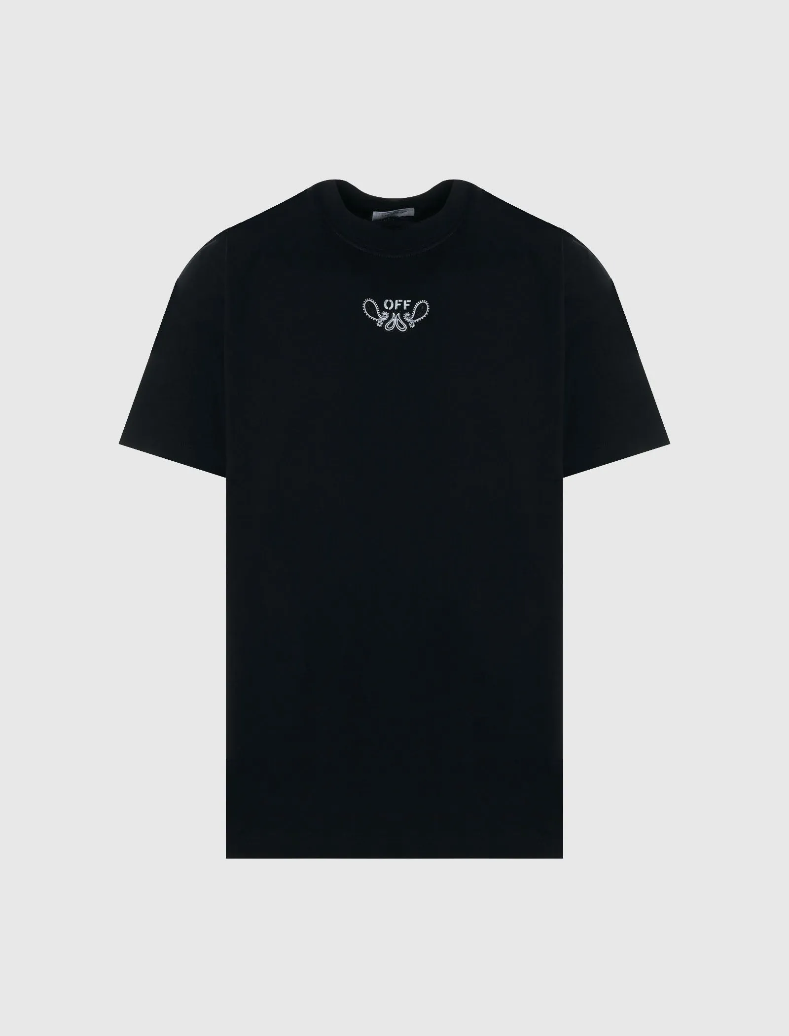 T-SHIRT MANCHES COURTES BANDANA MINCE