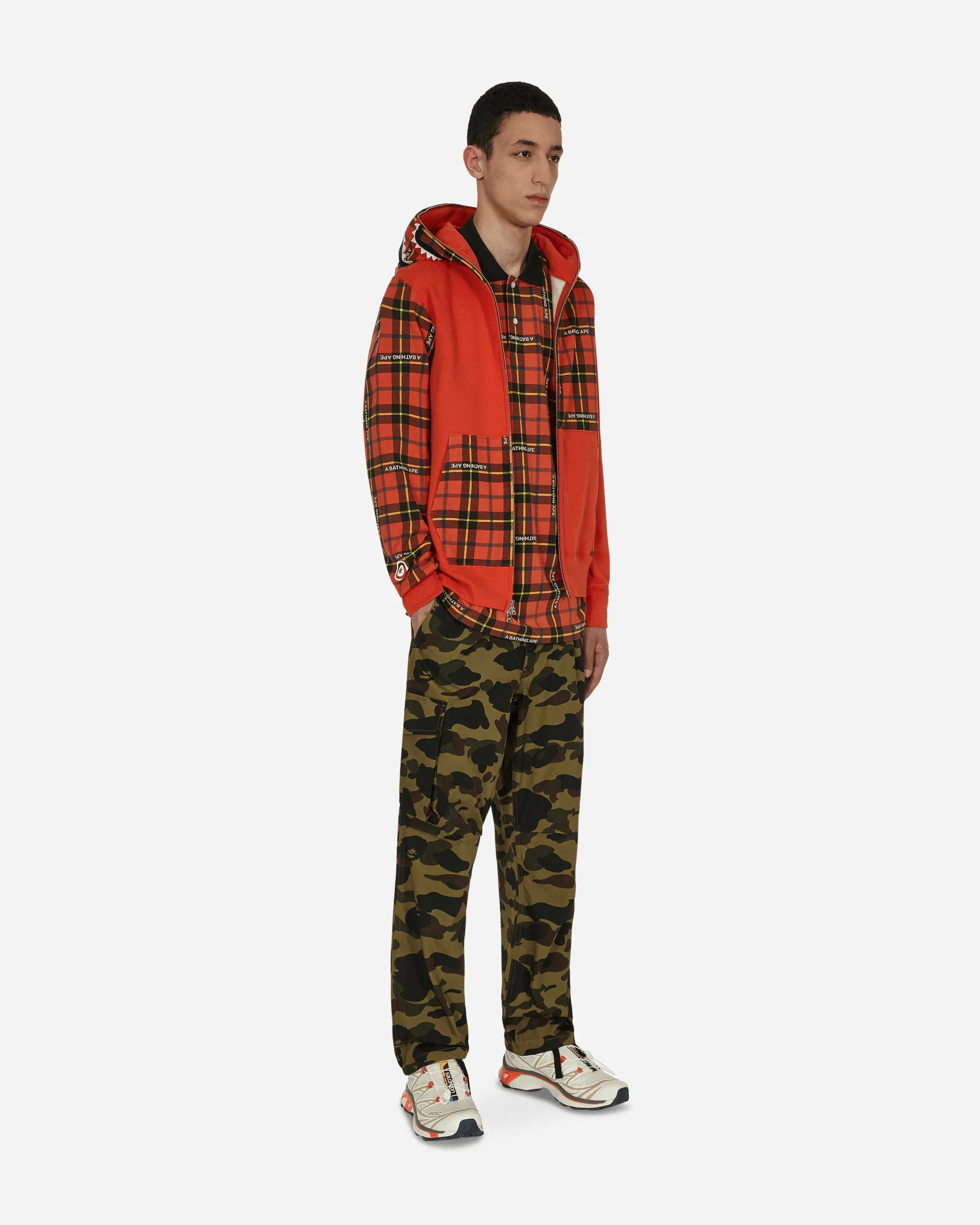 Polo à logo Bape vérifié Rouge