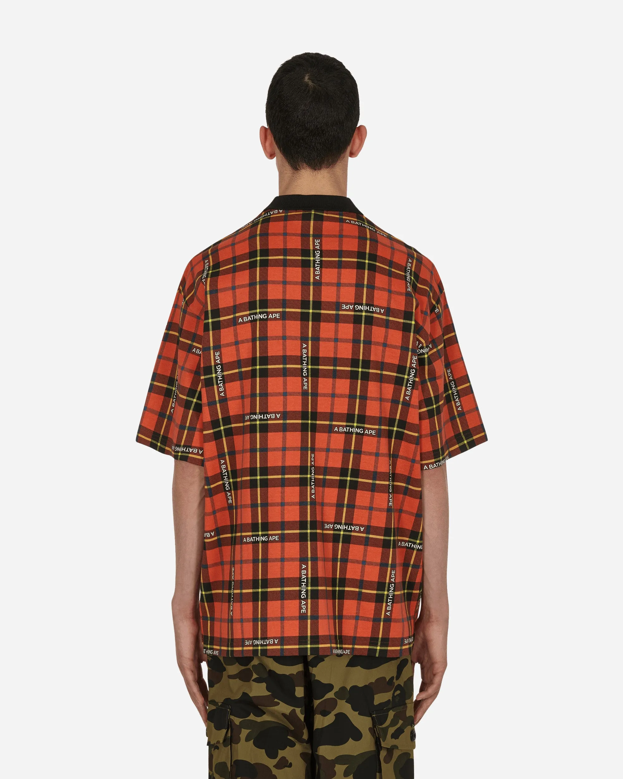 Polo à logo Bape vérifié Rouge