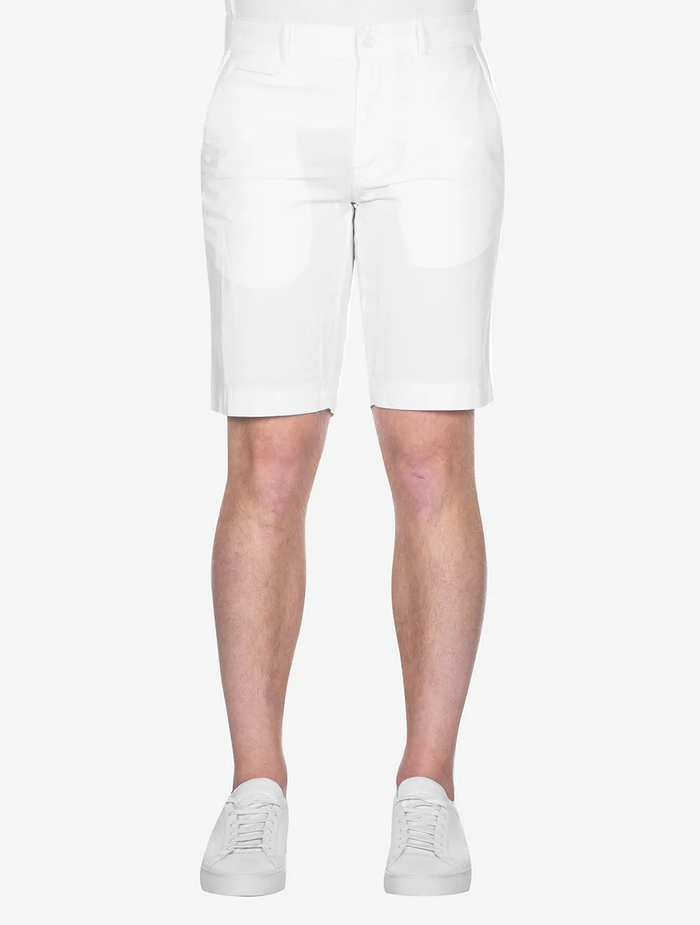 Short en Coton Bari Blanc