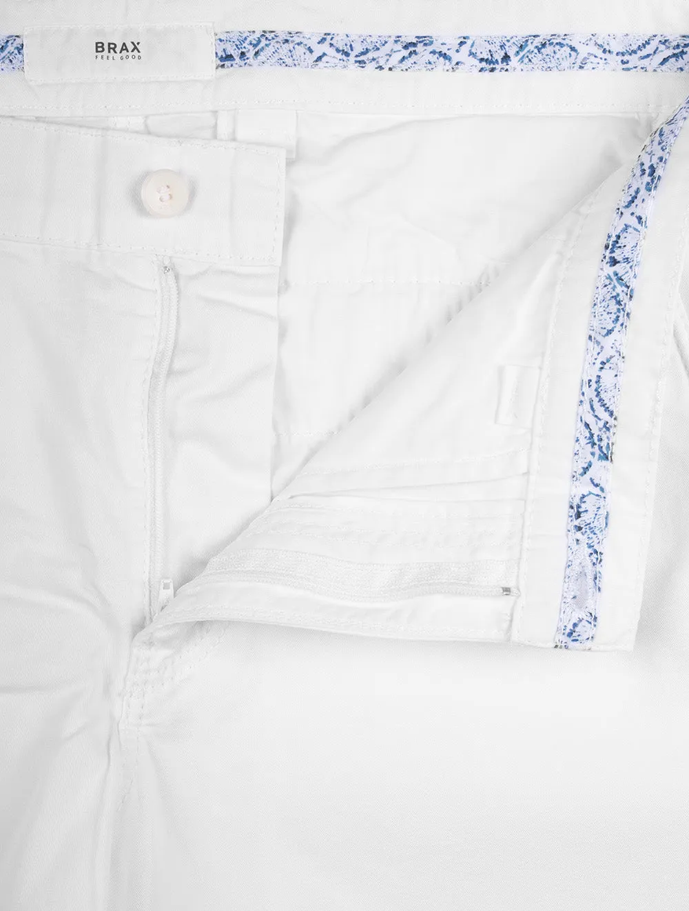 Short en Coton Bari Blanc