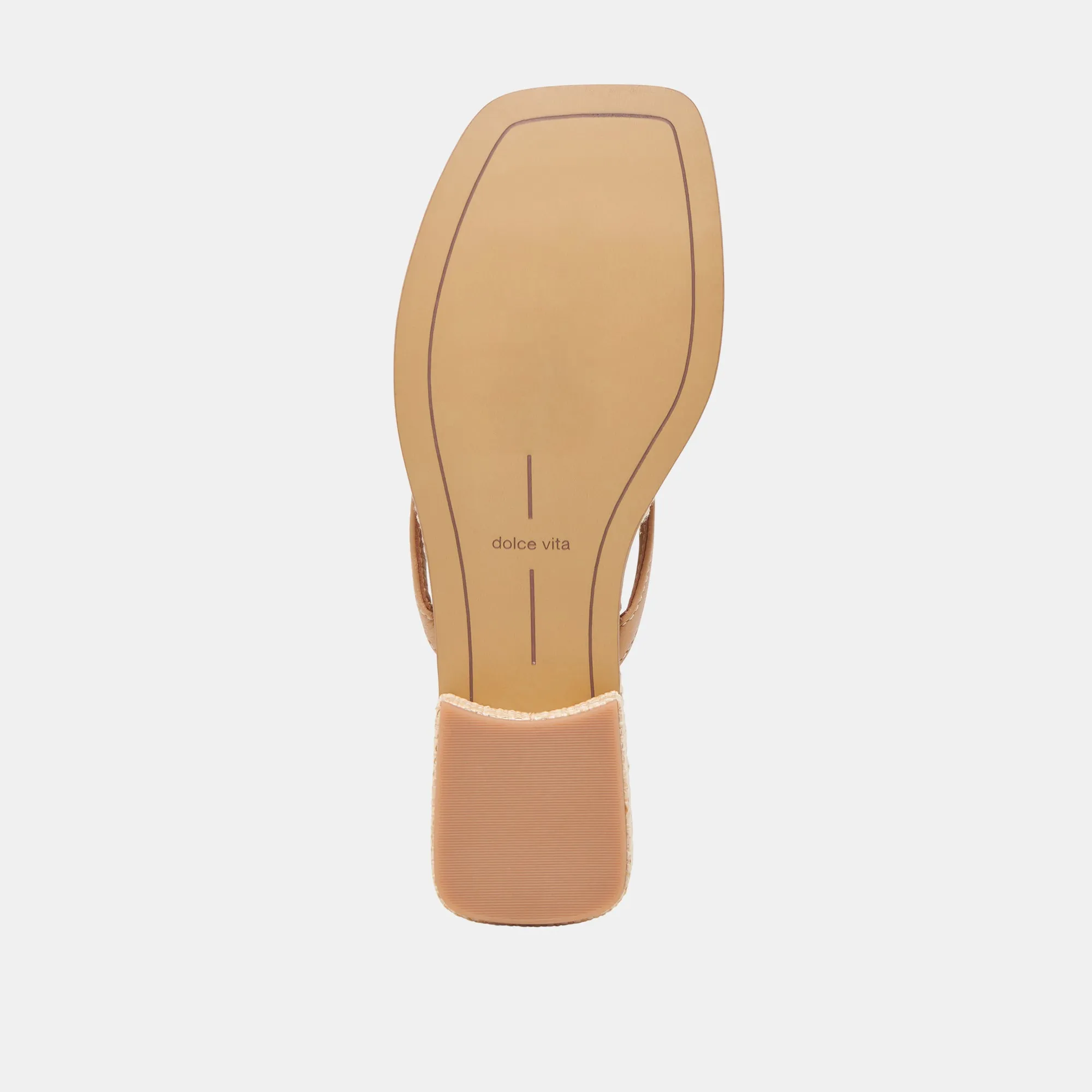 SANDALES BARTY EN CUIR TAUPE CLAIR