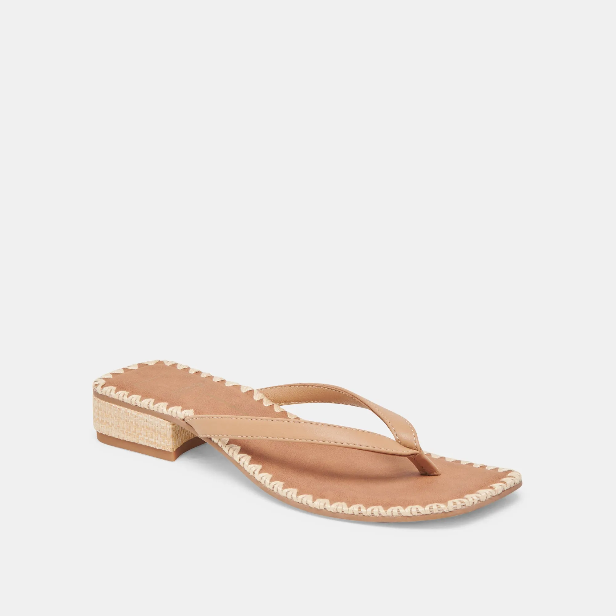 SANDALES BARTY EN CUIR TAUPE CLAIR