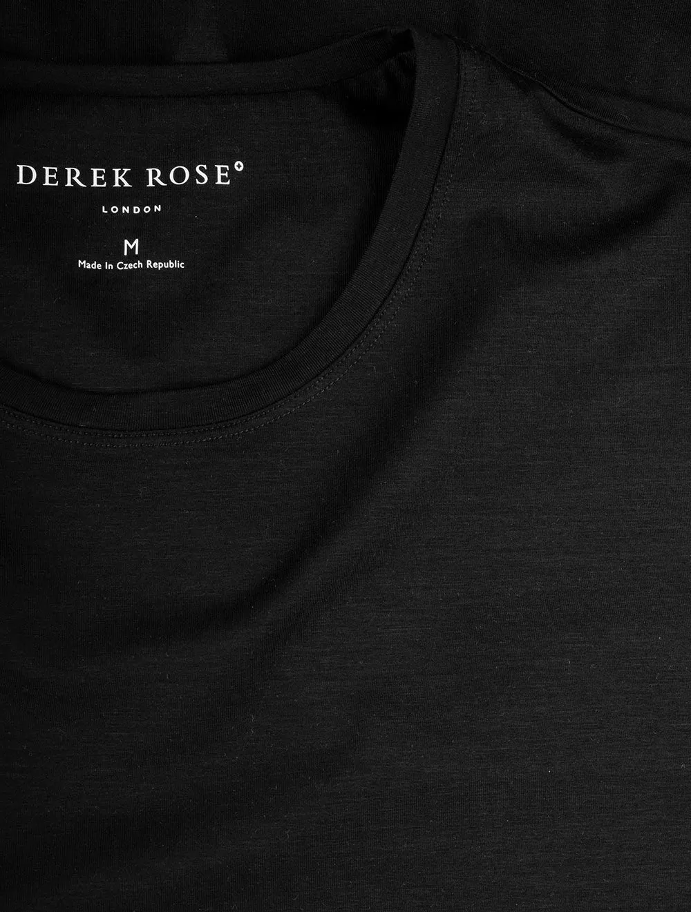 T-shirt rond col Bâle Noir