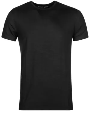 T-shirt rond col Bâle Noir