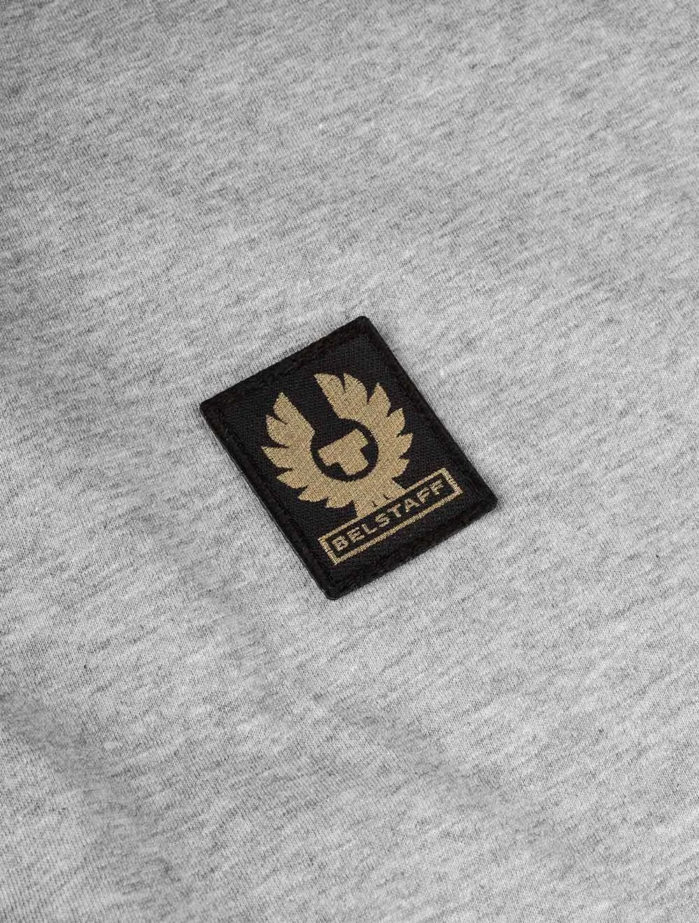 T-shirt basique gris mélangé