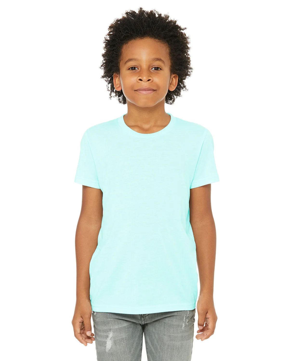 Bella   Canvas 3413Y T-shirt à manches courtes en triblend pour jeunes