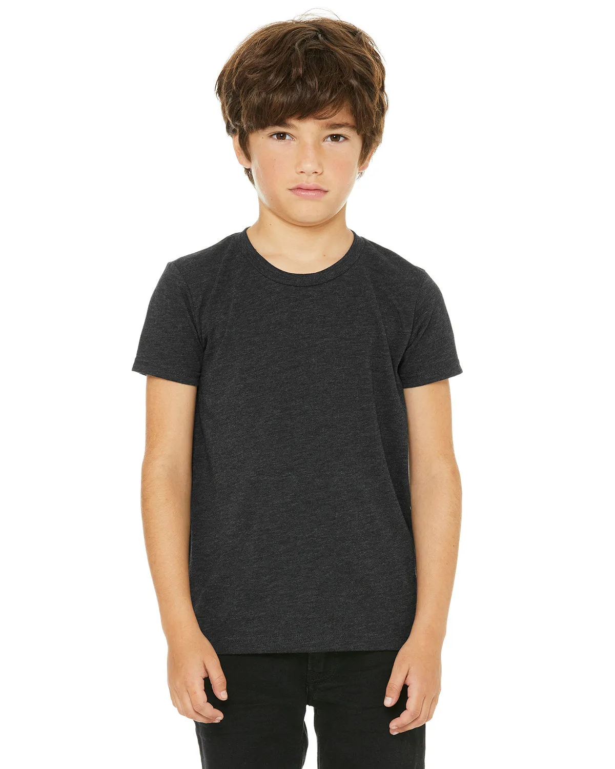 Bella   Canvas 3413Y T-shirt à manches courtes en triblend pour jeunes