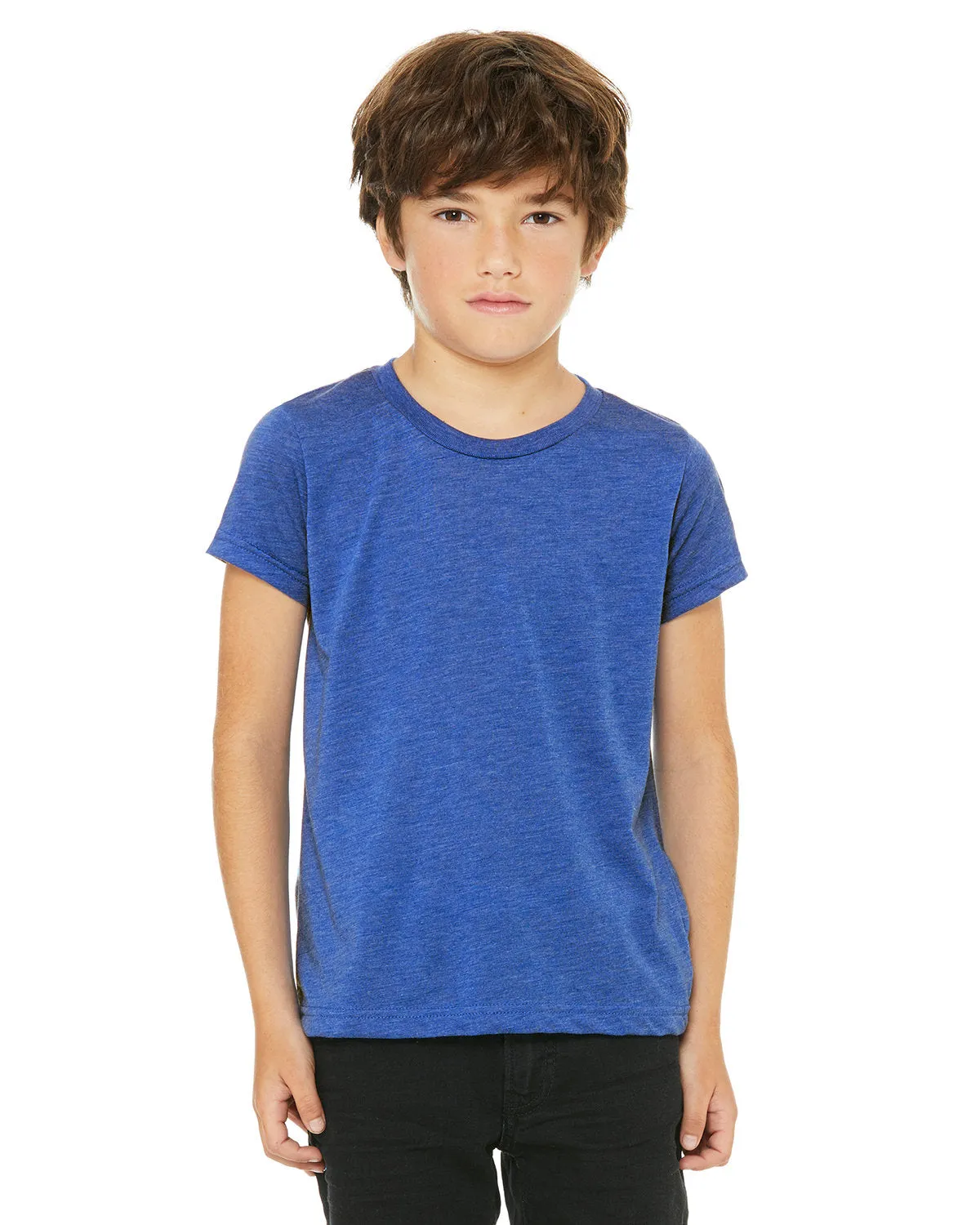 Bella   Canvas 3413Y T-shirt à manches courtes en triblend pour jeunes