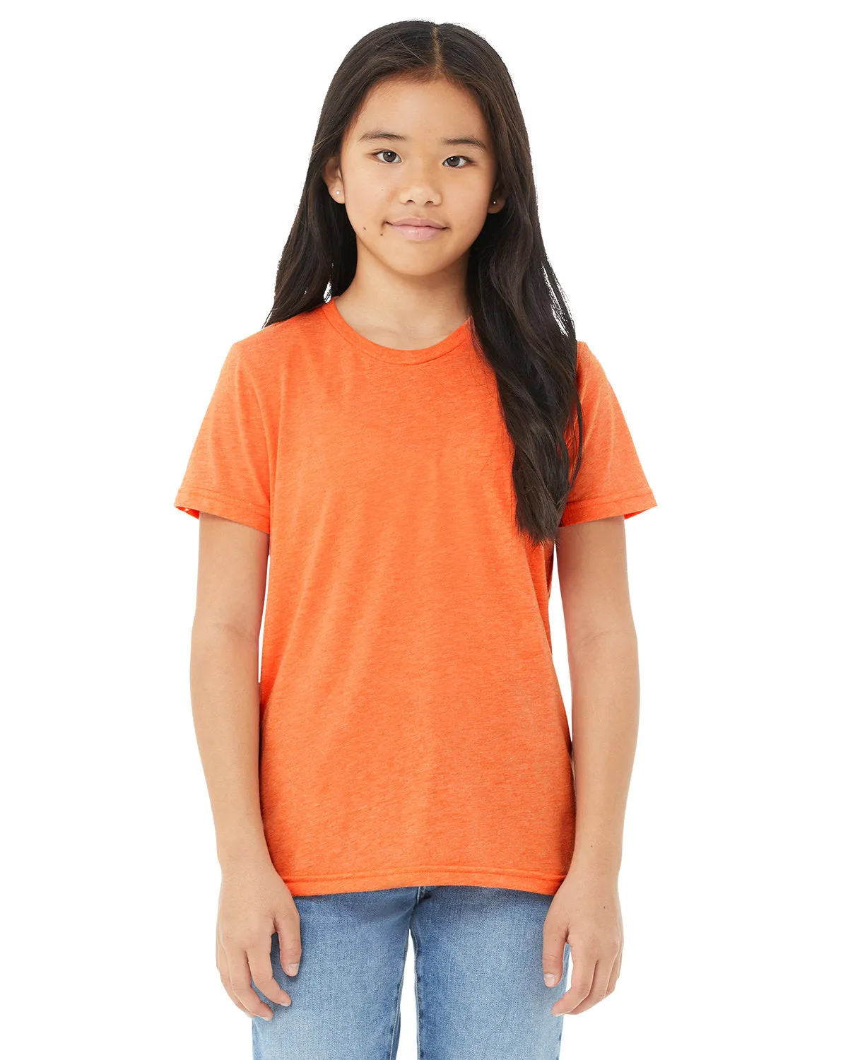 Bella   Canvas 3413Y T-shirt à manches courtes en triblend pour jeunes