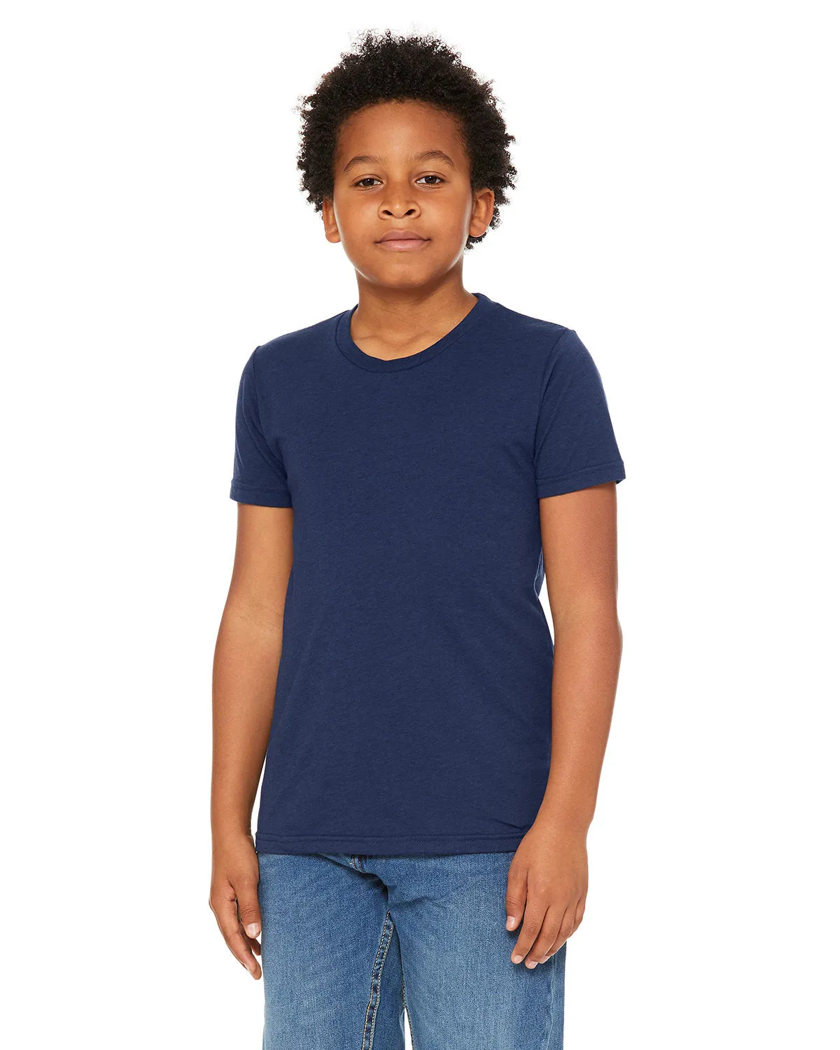 Bella   Canvas 3413Y T-shirt à manches courtes en triblend pour jeunes