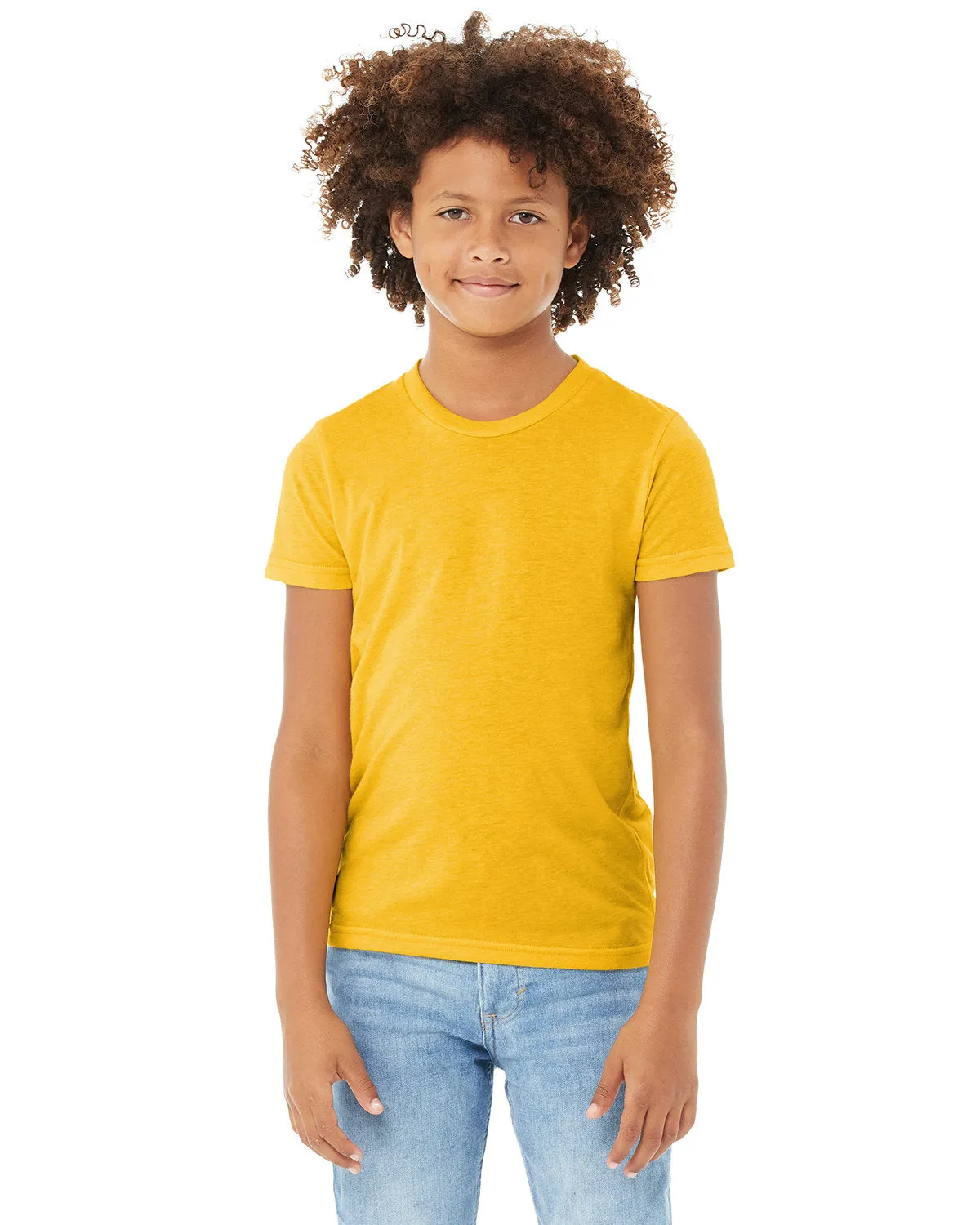Bella   Canvas 3413Y T-shirt à manches courtes en triblend pour jeunes