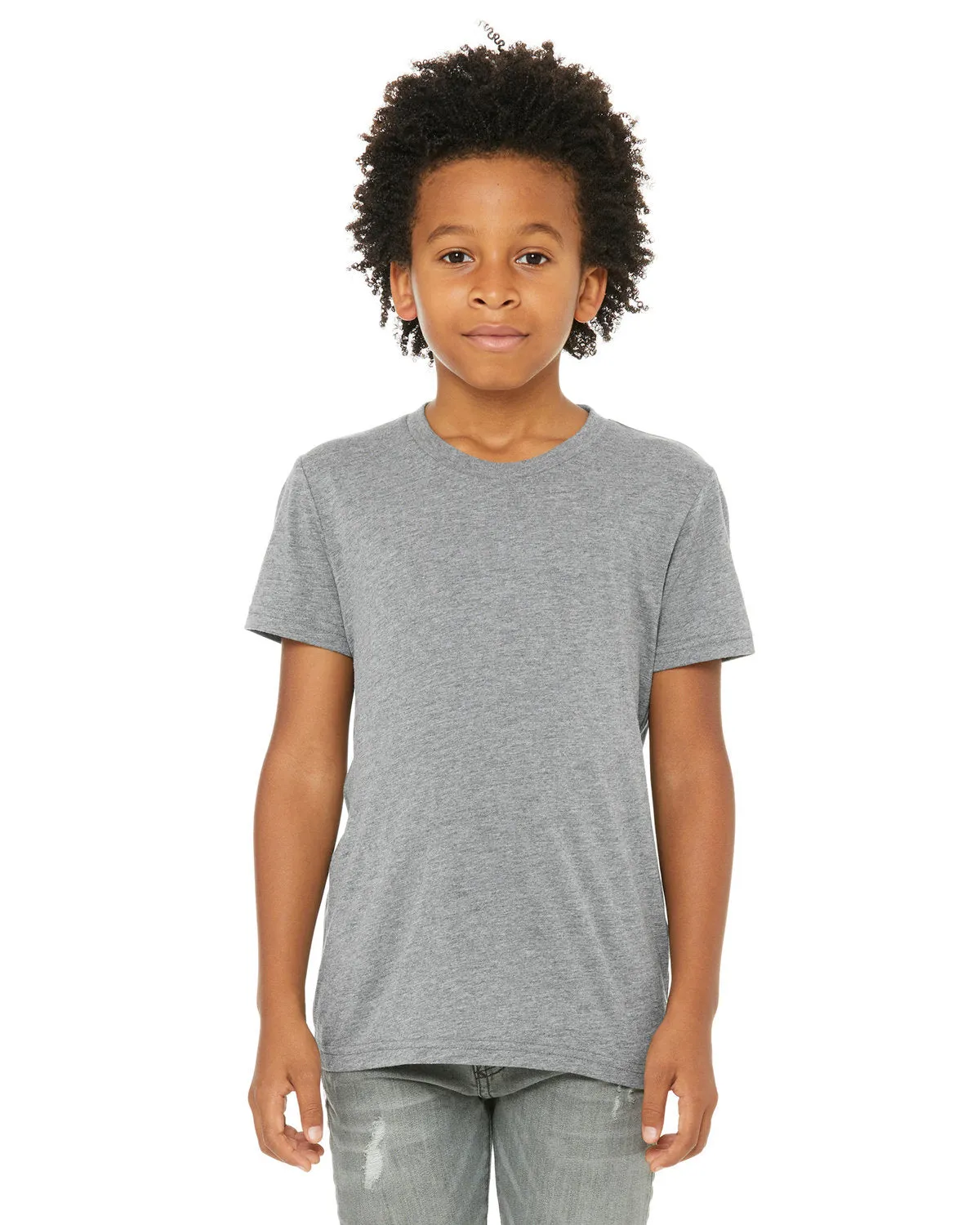 Bella   Canvas 3413Y T-shirt à manches courtes en triblend pour jeunes