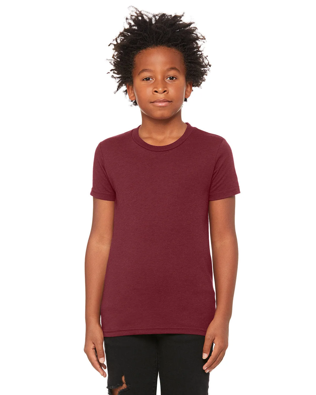 Bella   Canvas 3413Y T-shirt à manches courtes en triblend pour jeunes