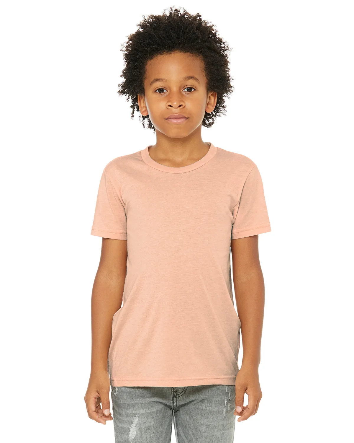 Bella   Canvas 3413Y T-shirt à manches courtes en triblend pour jeunes