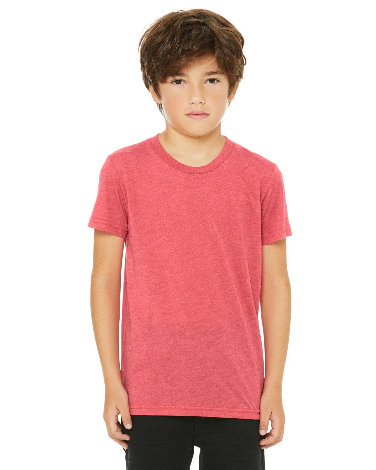 Bella   Canvas 3413Y T-shirt à manches courtes en triblend pour jeunes