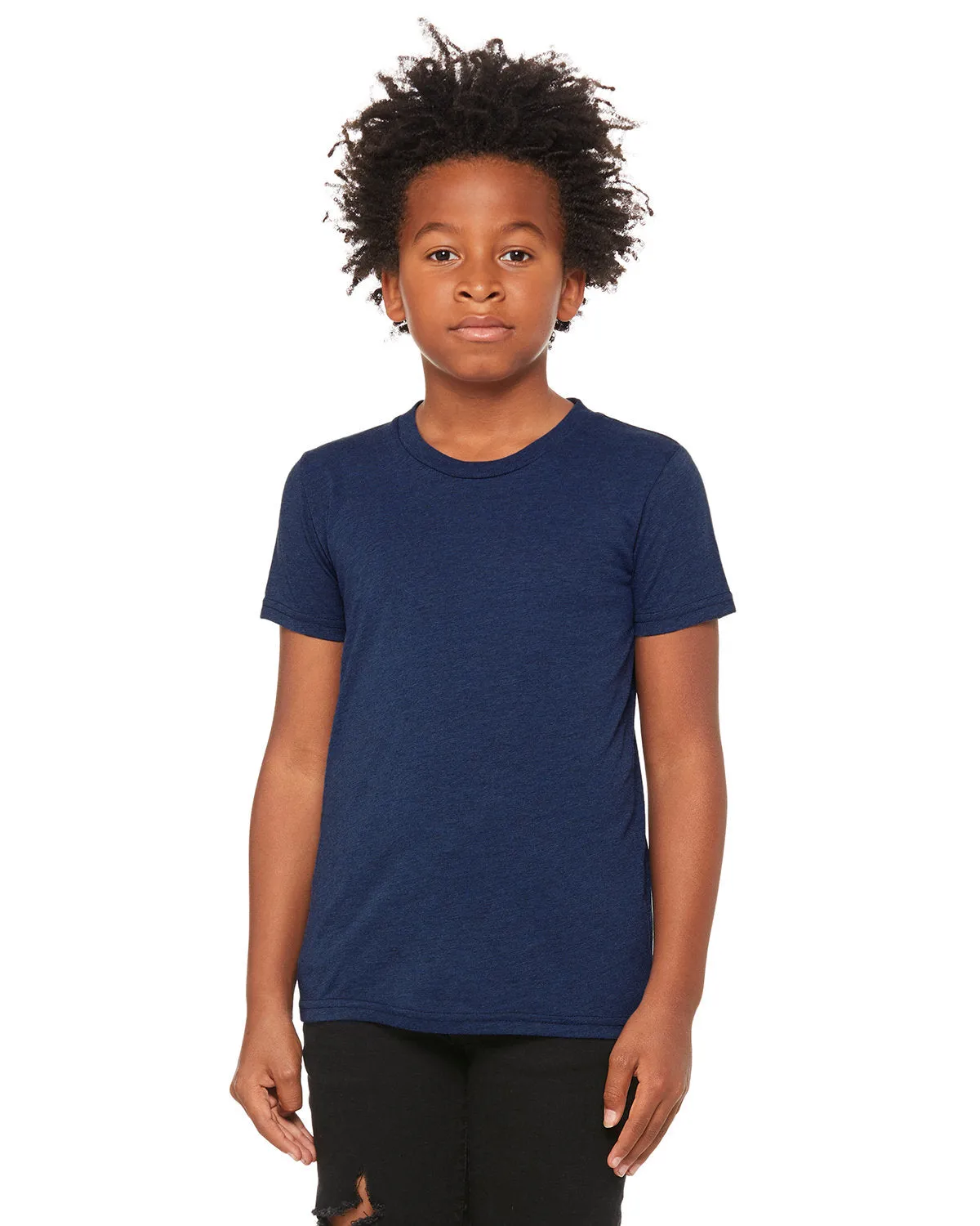 Bella   Canvas 3413Y T-shirt à manches courtes en triblend pour jeunes
