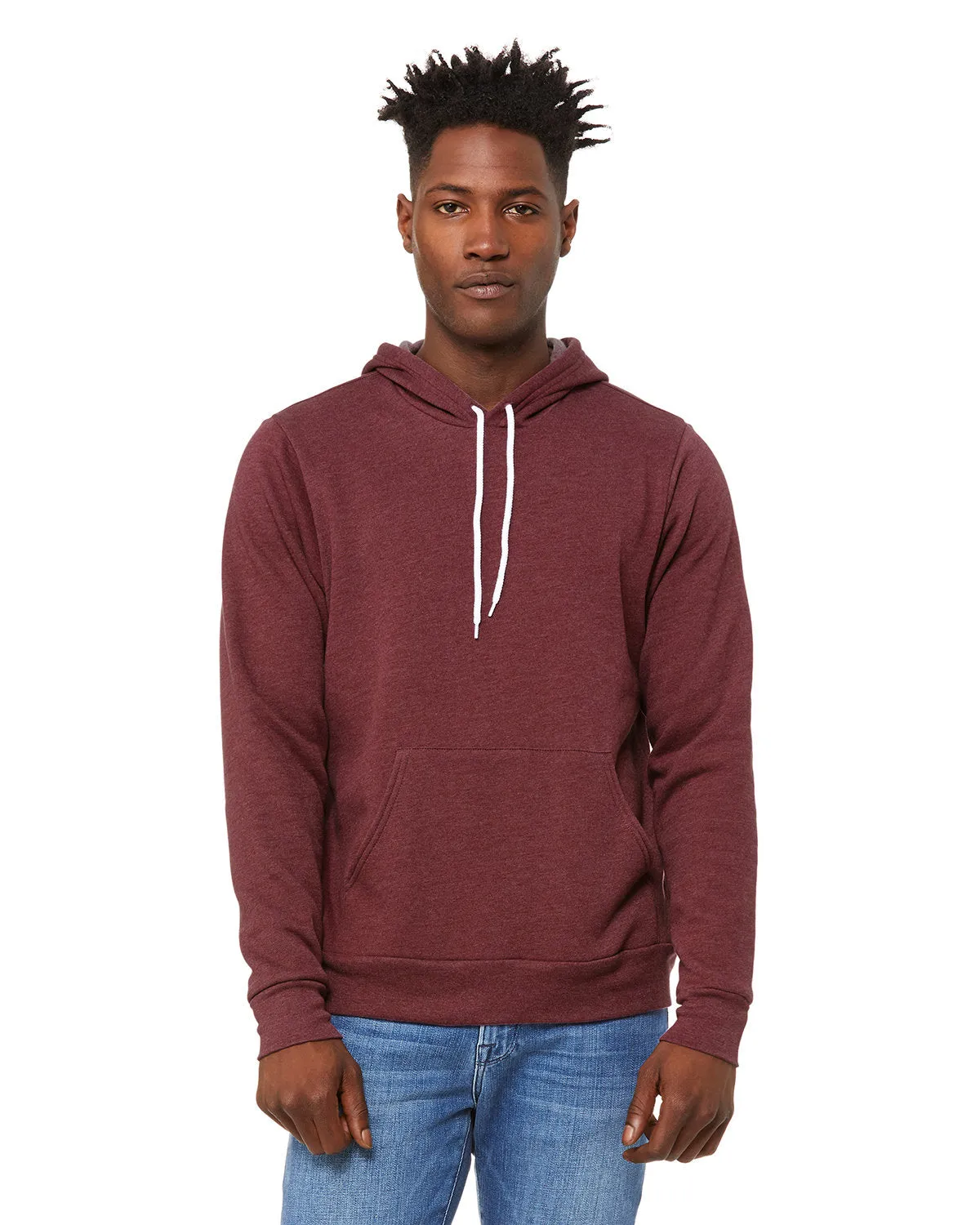 Bella   Canvas 3719 Pull-over à capuche en polaire éponge unisexe