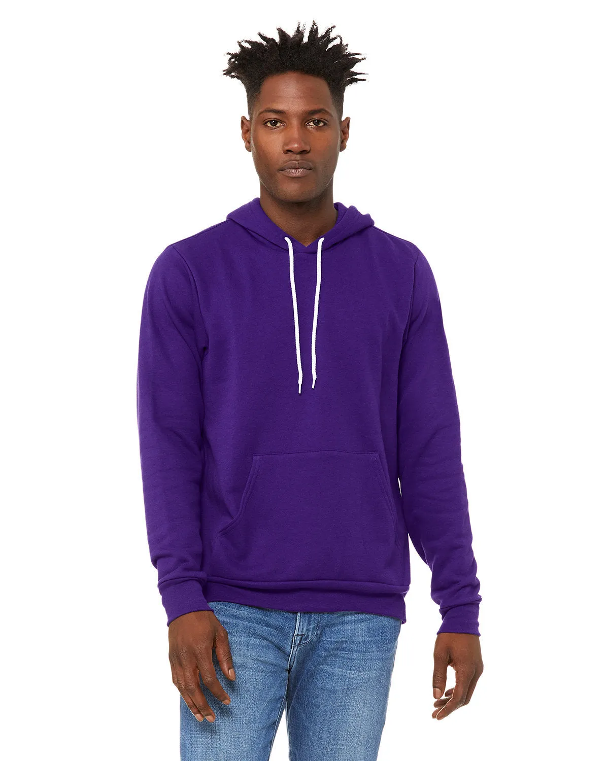 Bella   Canvas 3719 Pull-over à capuche en polaire éponge unisexe