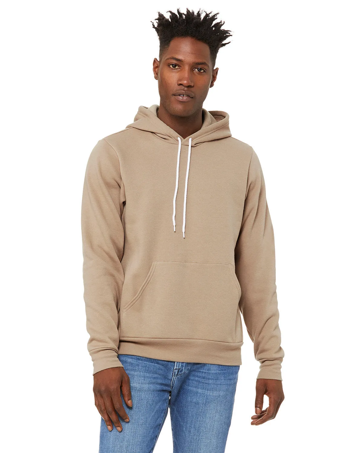 Bella   Canvas 3719 Pull-over à capuche en polaire éponge unisexe