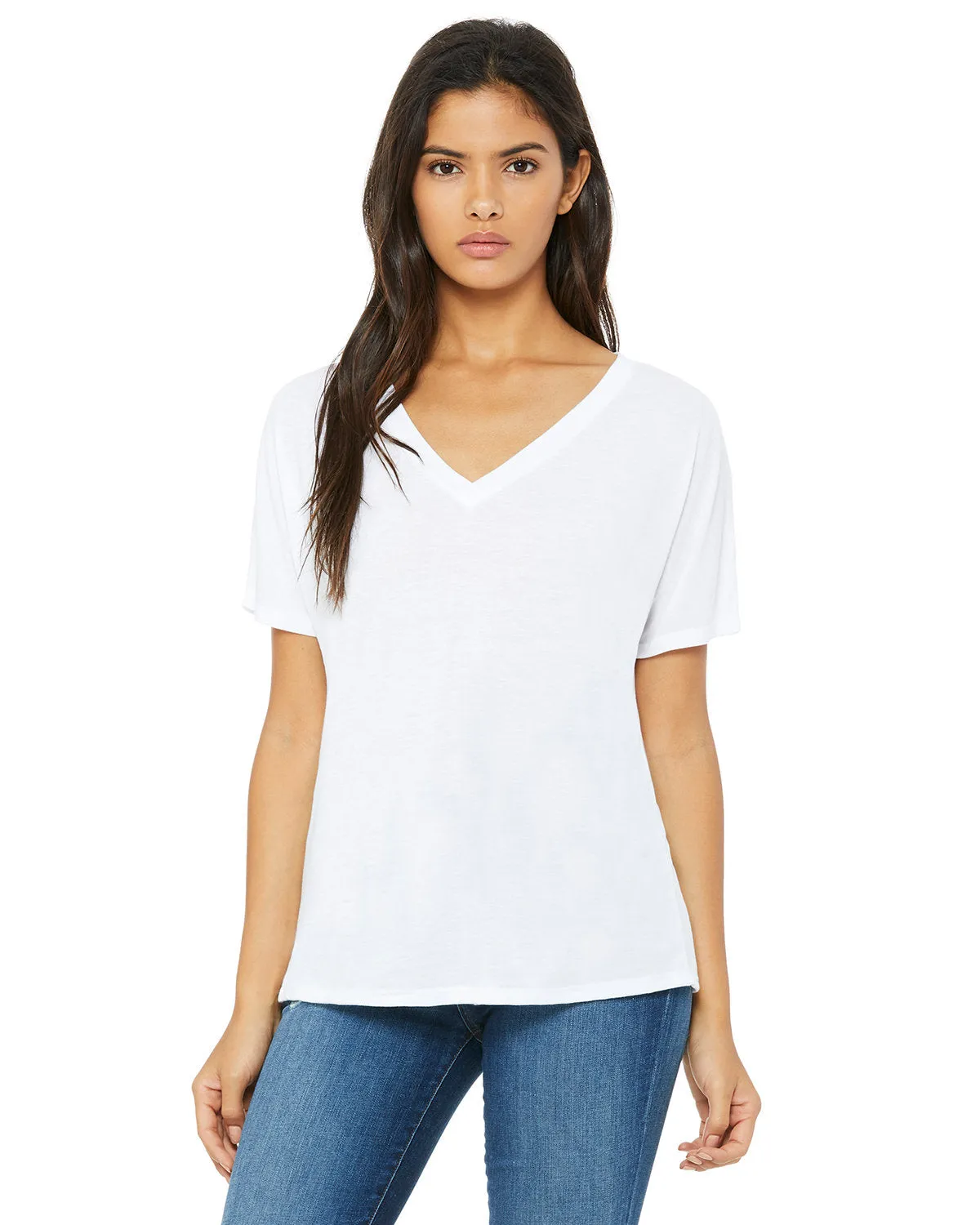 Bella   Canvas 8815 T-Shirt Femme Décolleté en V Détendu