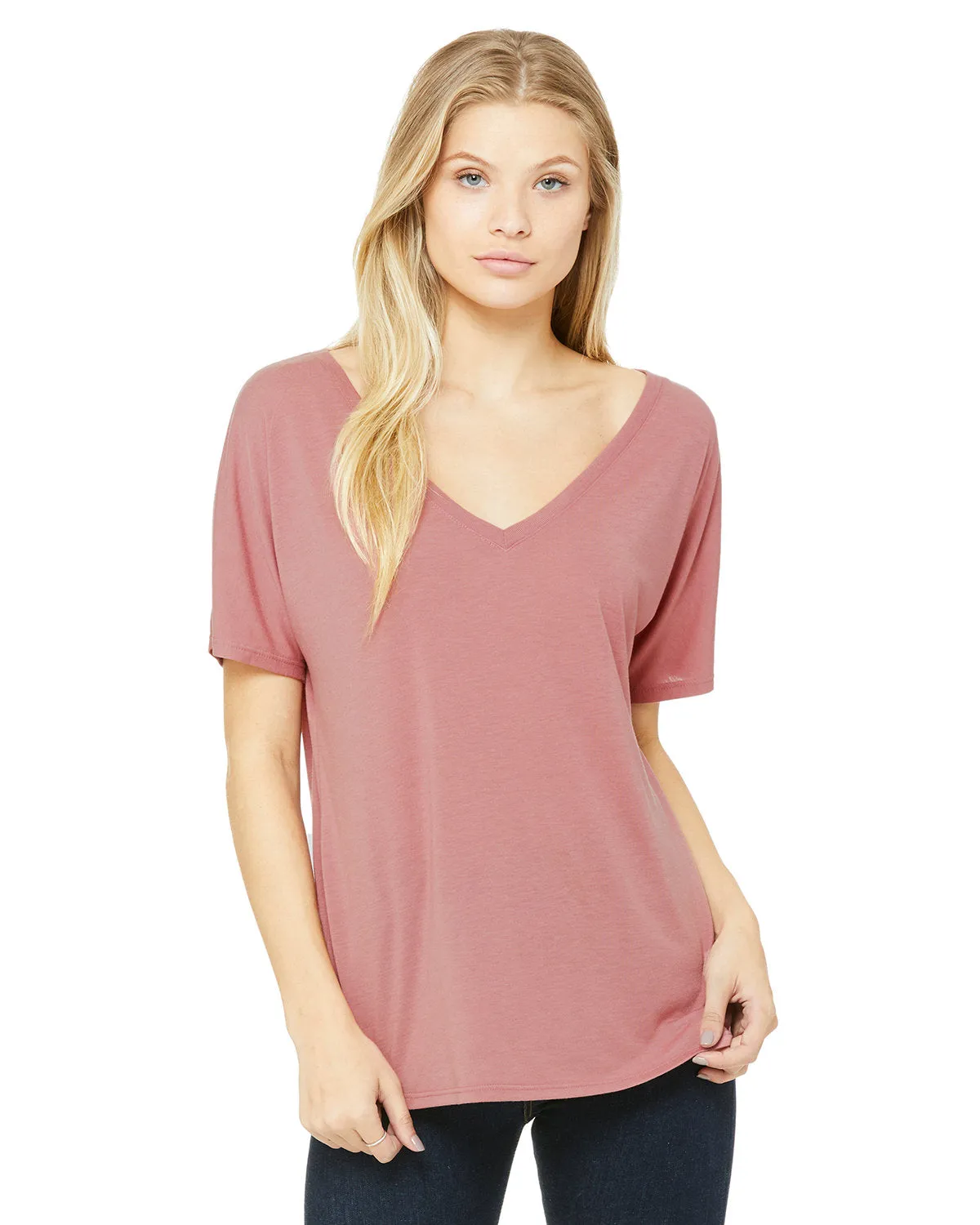 Bella   Canvas 8815 T-Shirt Femme Décolleté en V Détendu