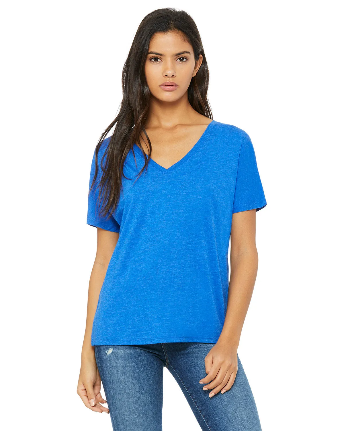 Bella   Canvas 8815 T-Shirt Femme Décolleté en V Détendu
