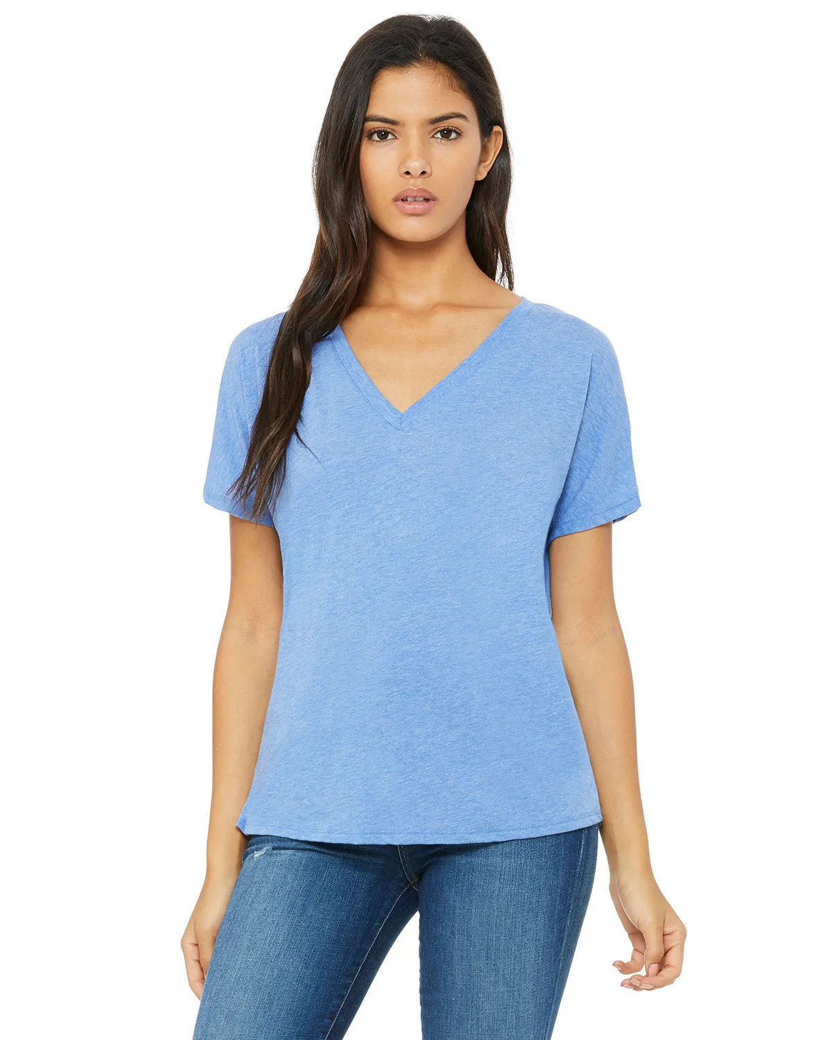 Bella   Canvas 8815 T-Shirt Femme Décolleté en V Détendu