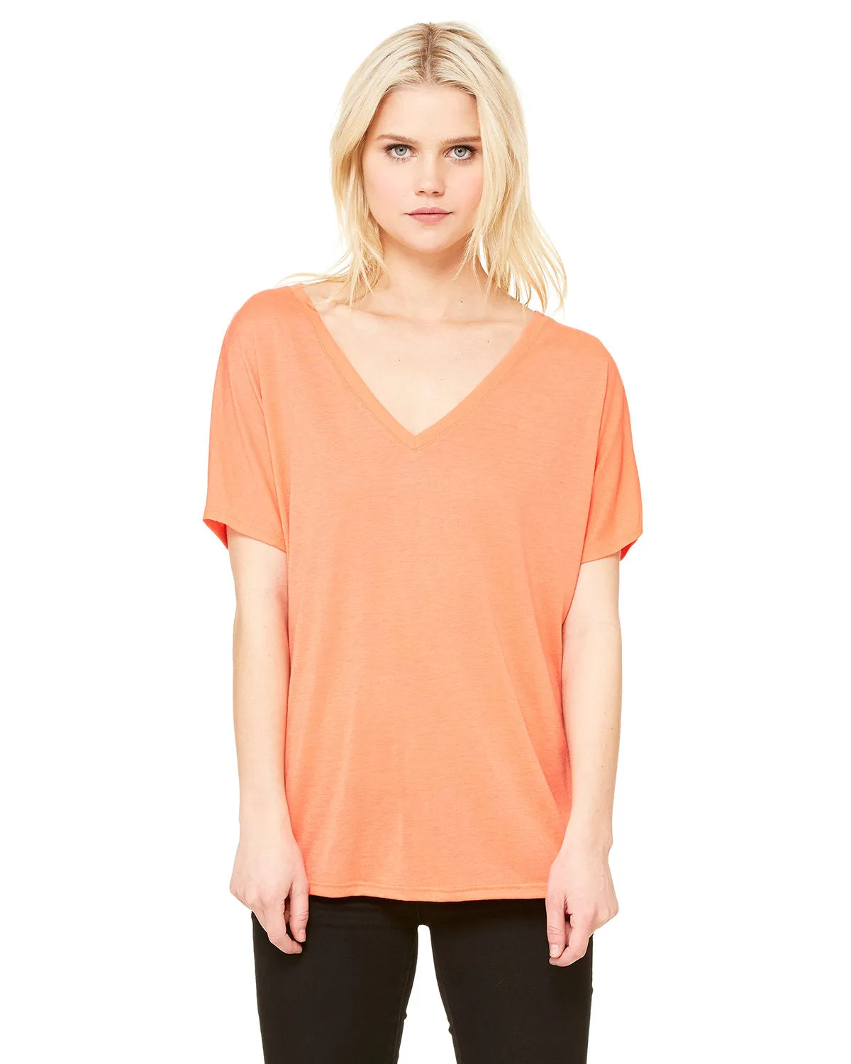 Bella   Canvas 8815 T-Shirt Femme Décolleté en V Détendu