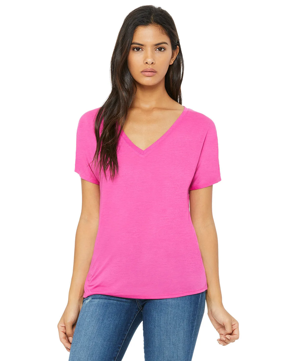 Bella   Canvas 8815 T-Shirt Femme Décolleté en V Détendu