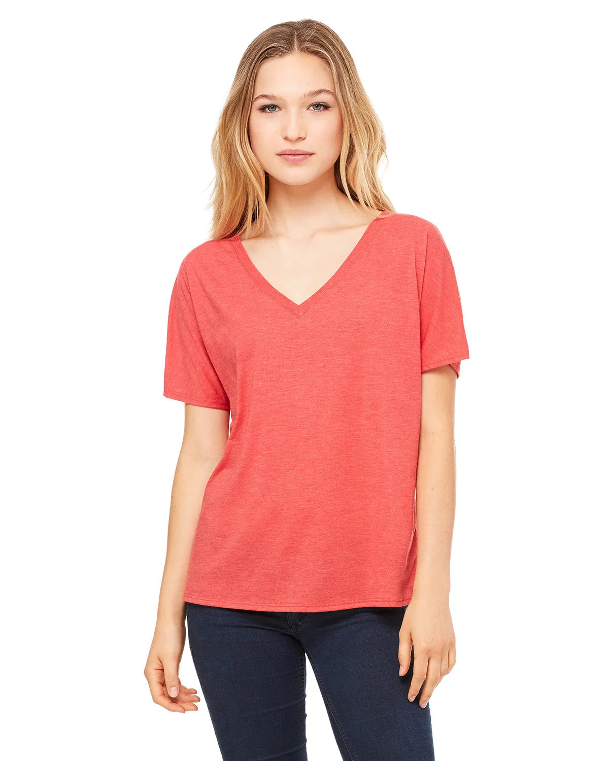 Bella   Canvas 8815 T-Shirt Femme Décolleté en V Détendu