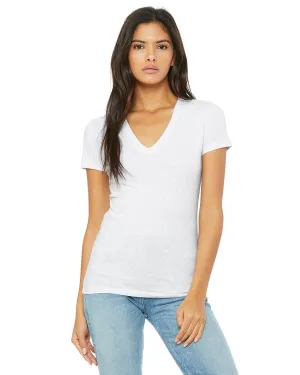 Bella   Canvas B6035 T-shirt à col en V profond à manches courtes en jersey pour femmes