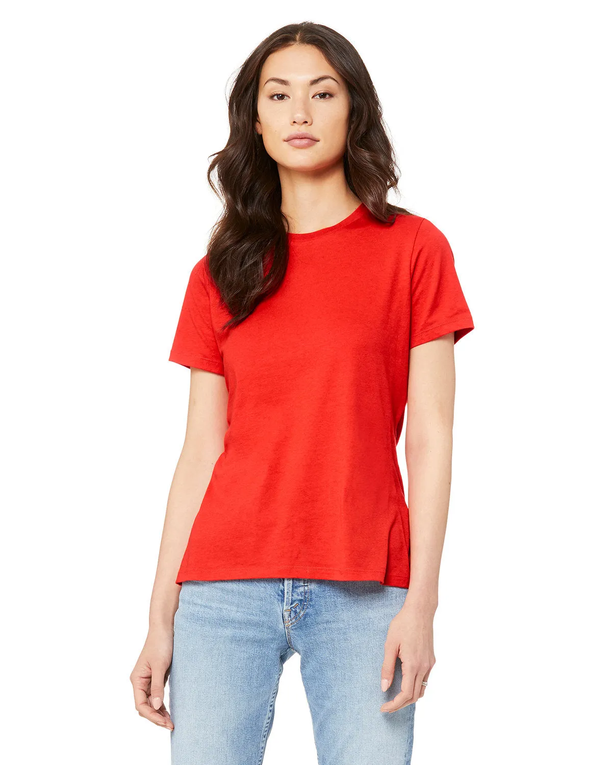 Bella   Canvas B6400 T-shirt décontracté en jersey à manches courtes pour femmes