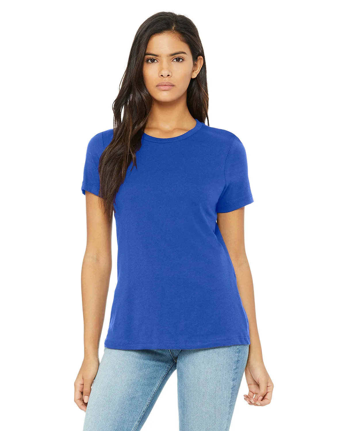 Bella   Canvas B6400 T-shirt décontracté en jersey à manches courtes pour femmes