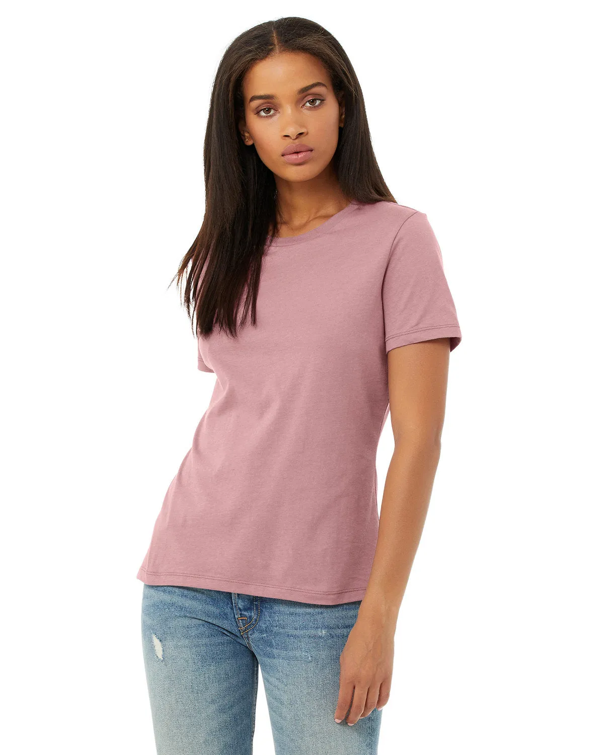 Bella   Canvas B6400 T-shirt décontracté en jersey à manches courtes pour femmes