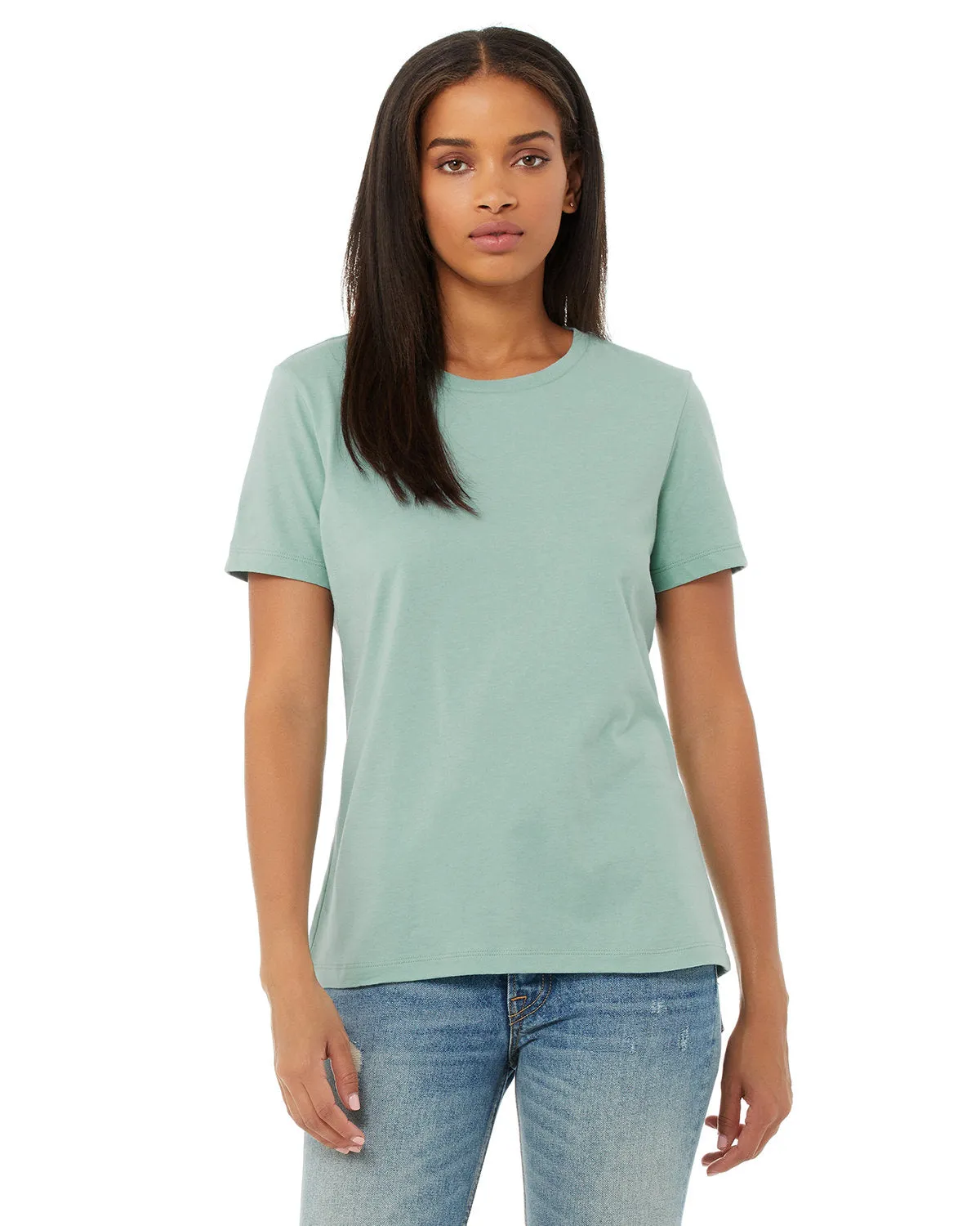 Bella   Canvas B6400 T-shirt décontracté en jersey à manches courtes pour femmes