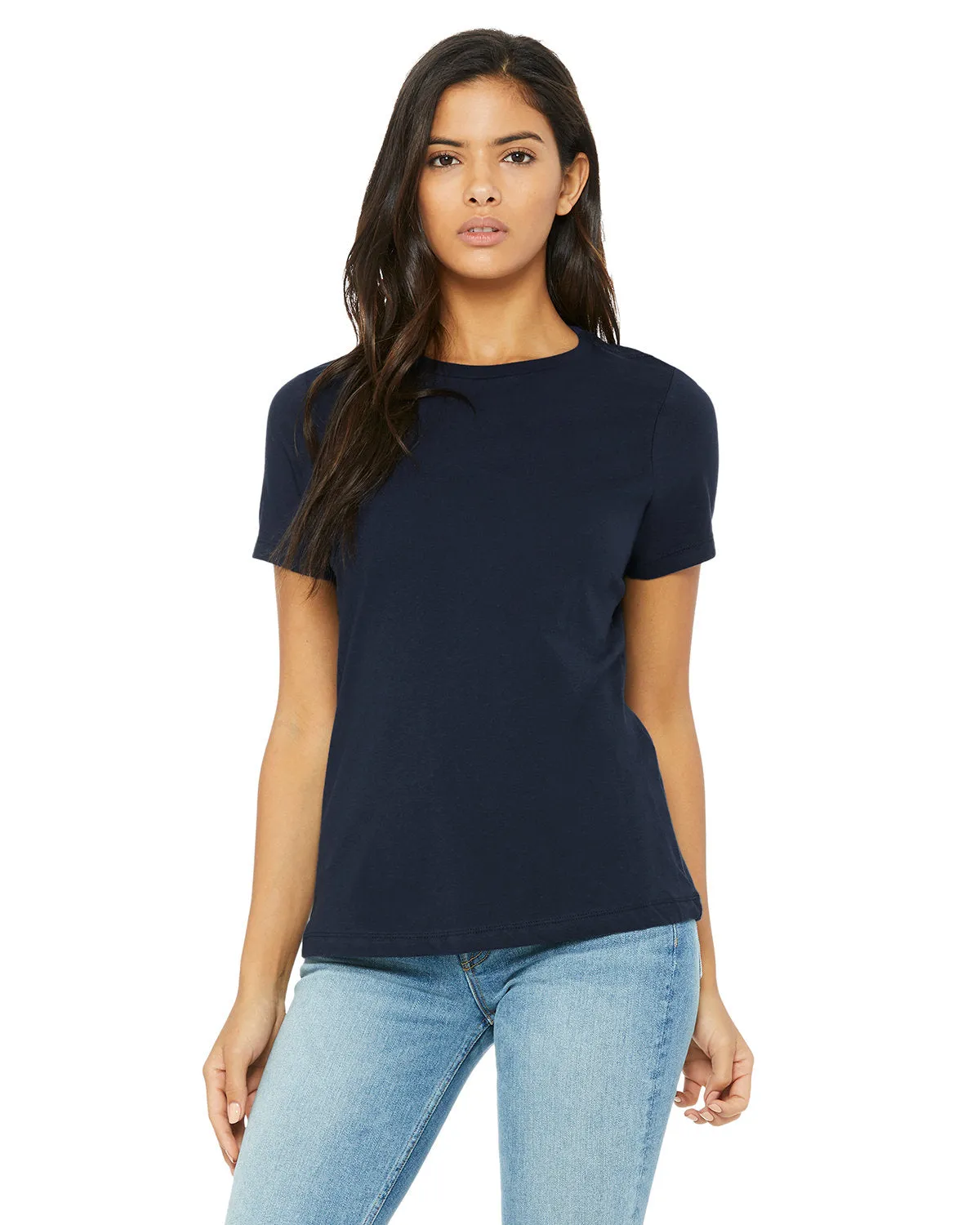 Bella   Canvas B6400 T-shirt décontracté en jersey à manches courtes pour femmes