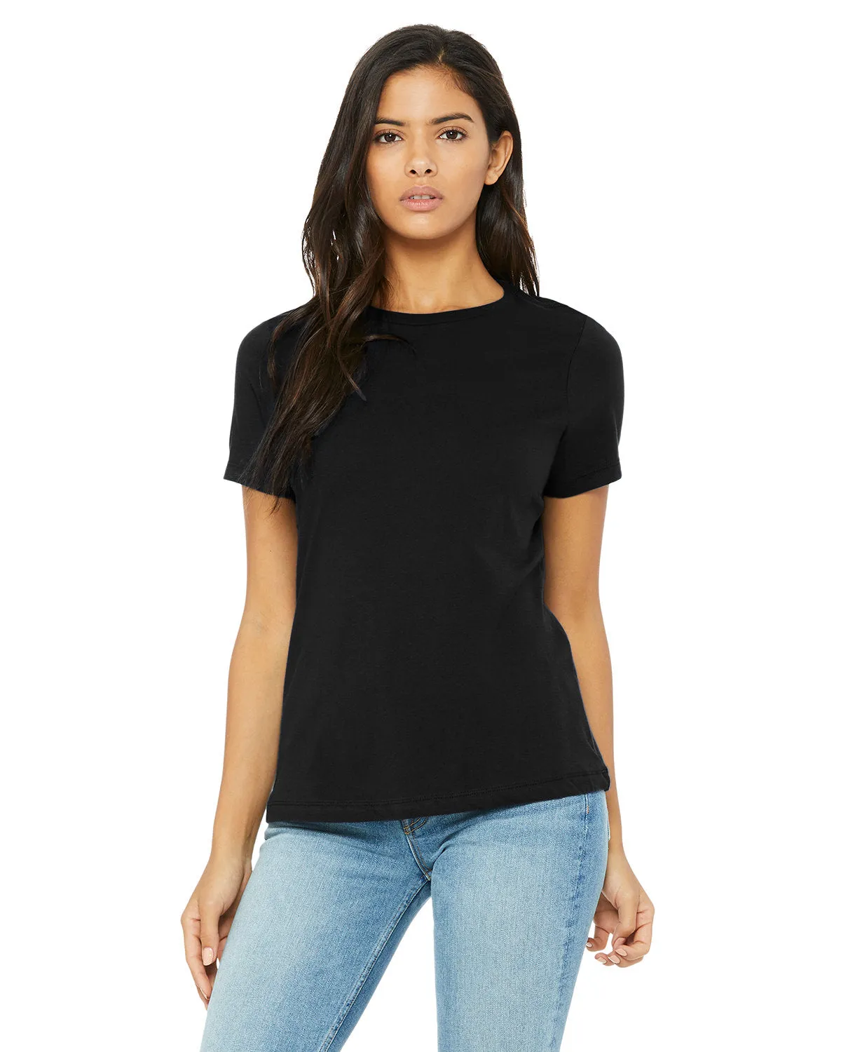 Bella   Canvas B6400 T-shirt décontracté en jersey à manches courtes pour femmes