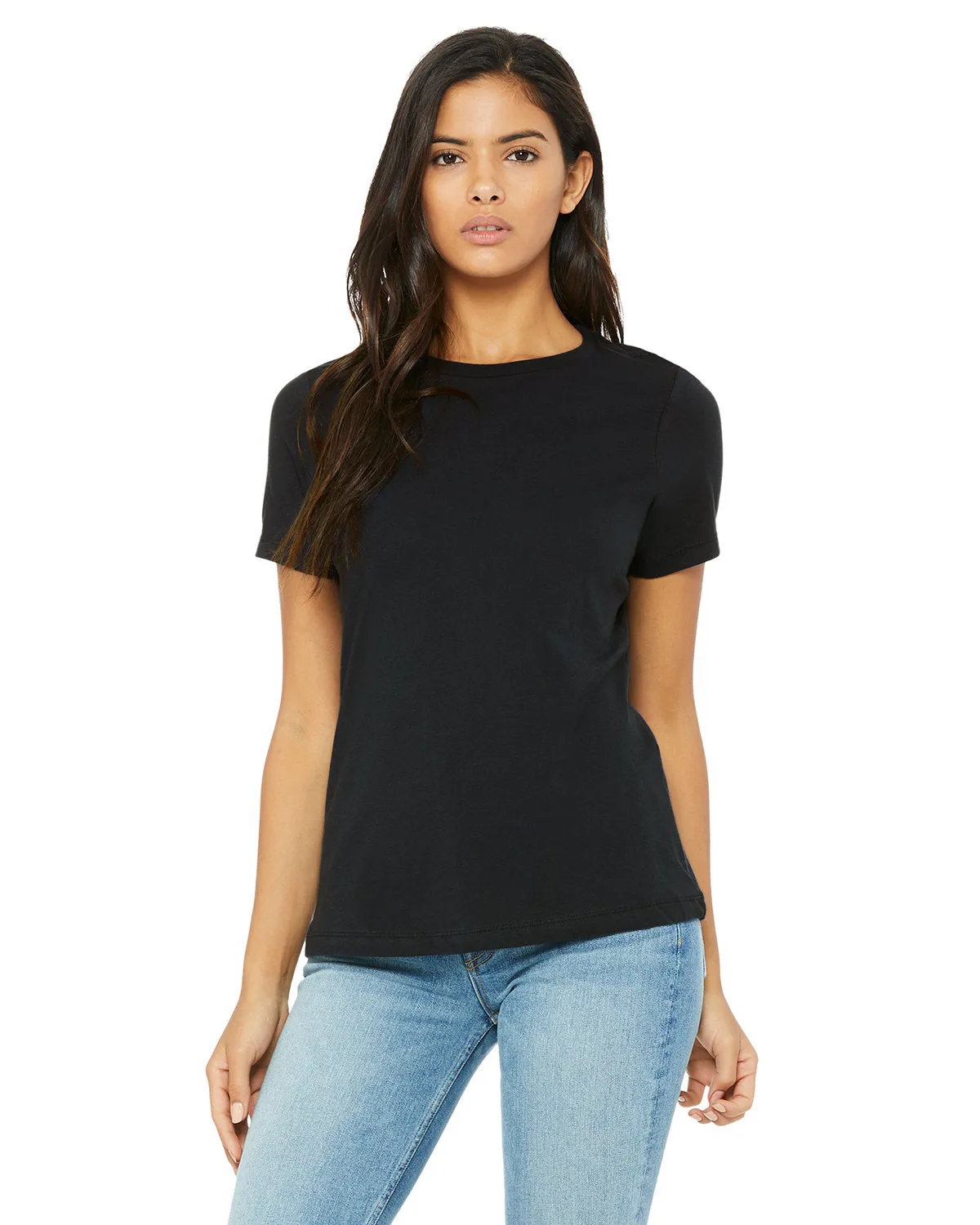 Bella   Canvas B6400 T-shirt décontracté en jersey à manches courtes pour femmes