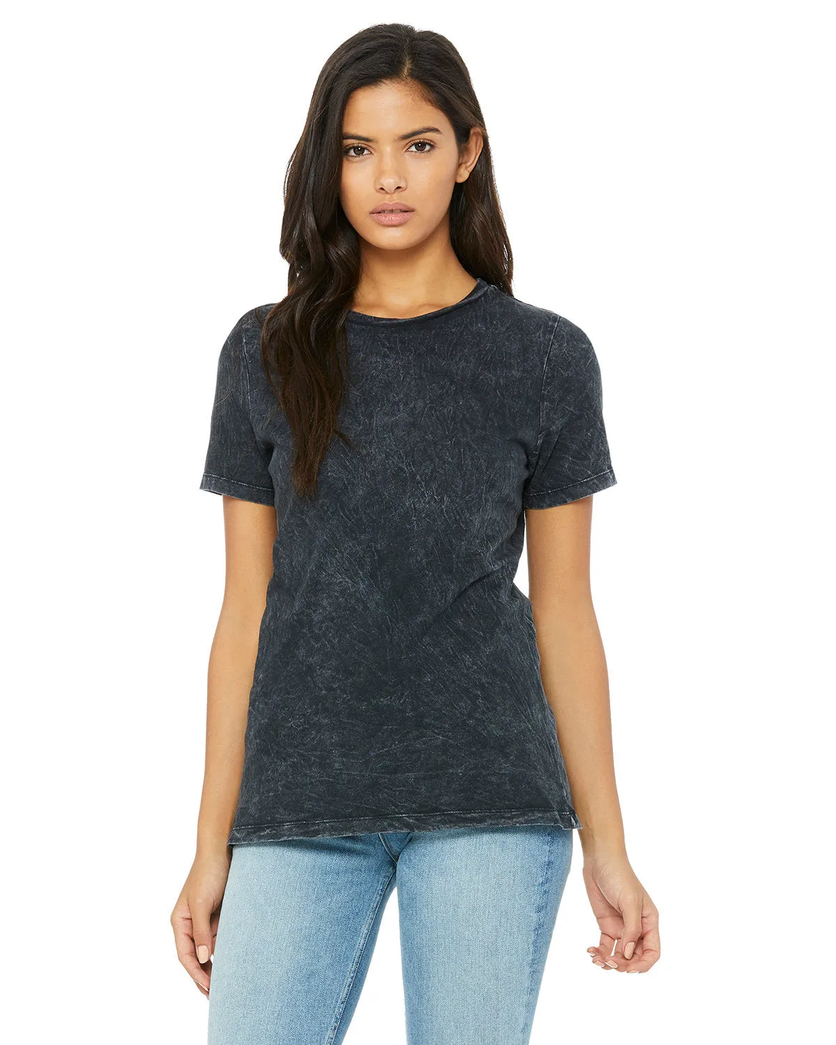 Bella   Canvas B6400 T-shirt décontracté en jersey à manches courtes pour femmes