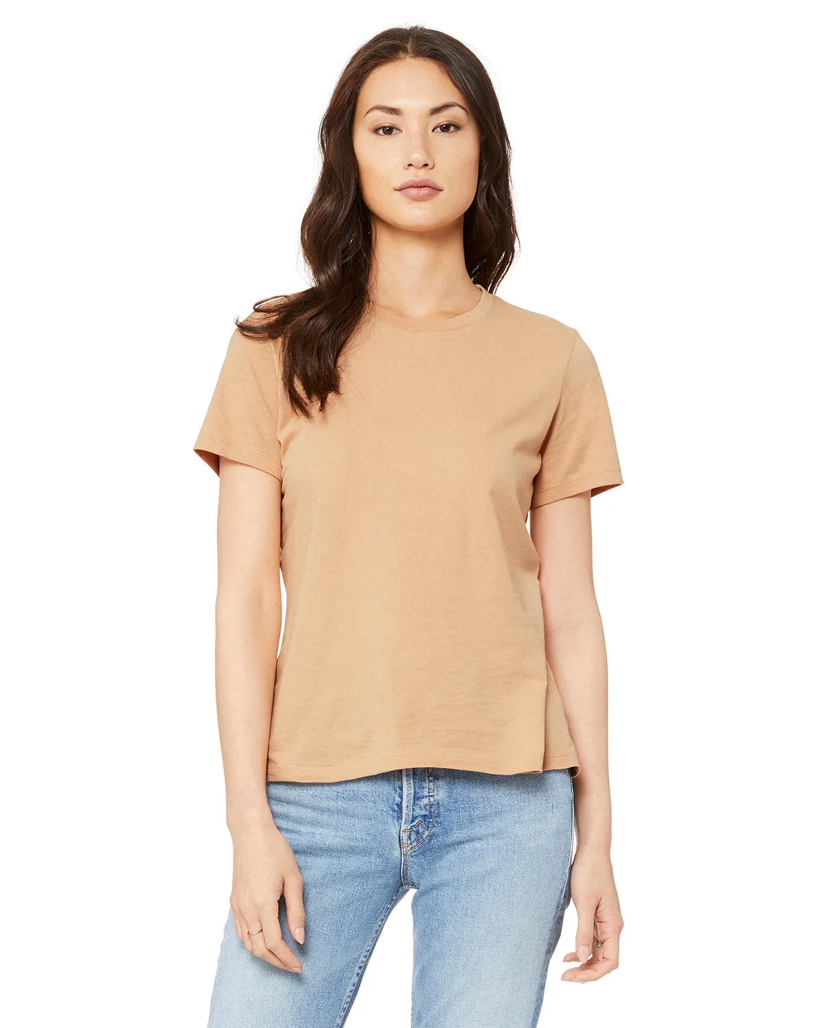 Bella   Canvas B6400 T-shirt décontracté en jersey à manches courtes pour femmes