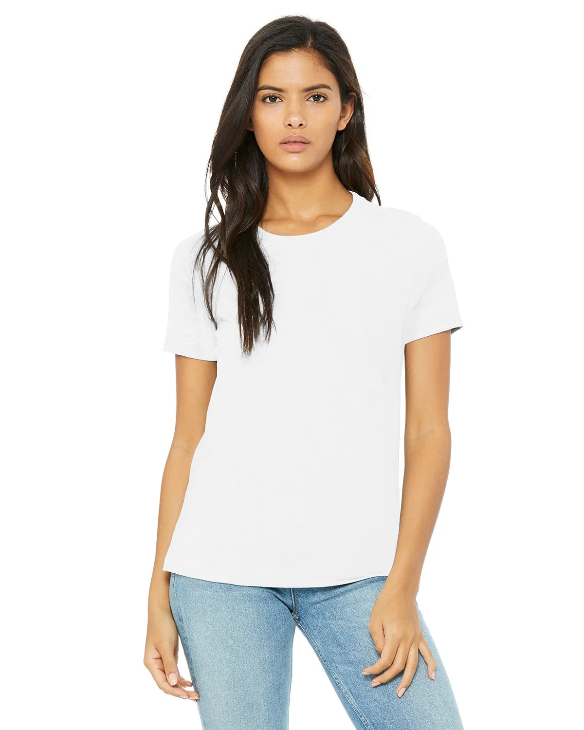 Bella   Canvas B6400 T-shirt décontracté en jersey à manches courtes pour femmes