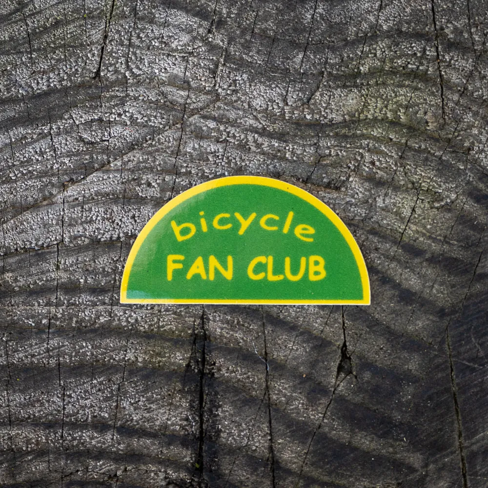 Autocollant Réfléchissant Étincelant du Club des Passionnés de Vélo
