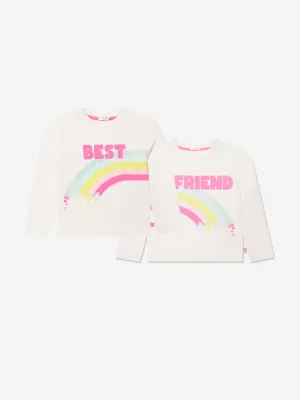 Ensemble de T-shirts Billieblush pour Filles (2 pièces) en Ivoire
