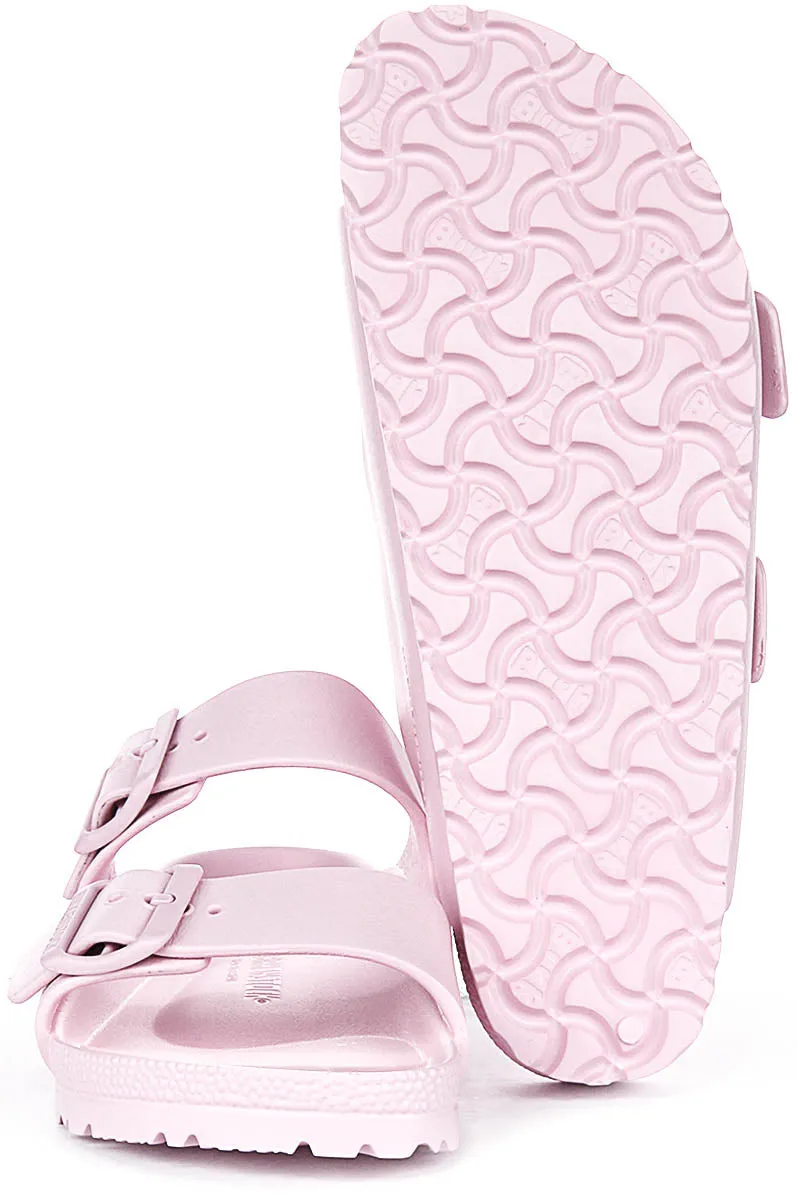 Birkenstock Arizona Eva en rose | Chaussures à coupe étroite Birkenstock