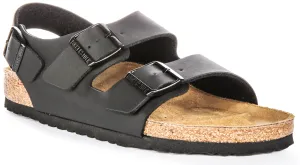 Birkenstock Milano Bf En Noir | Chaussures Birkenstock à Coupe Étroite