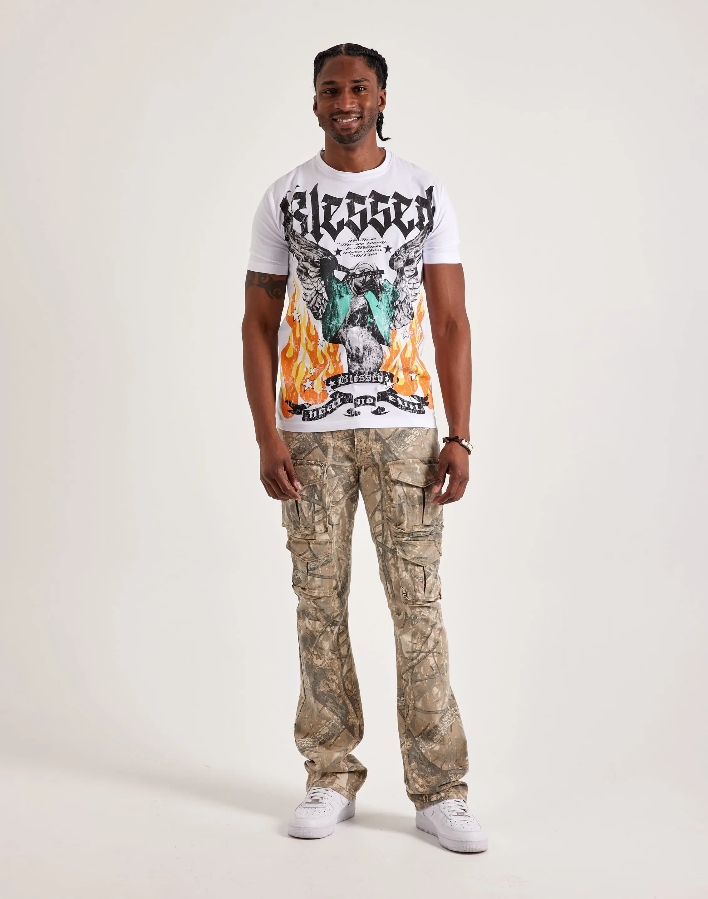 T-shirt Blessed UK Hear No Evil