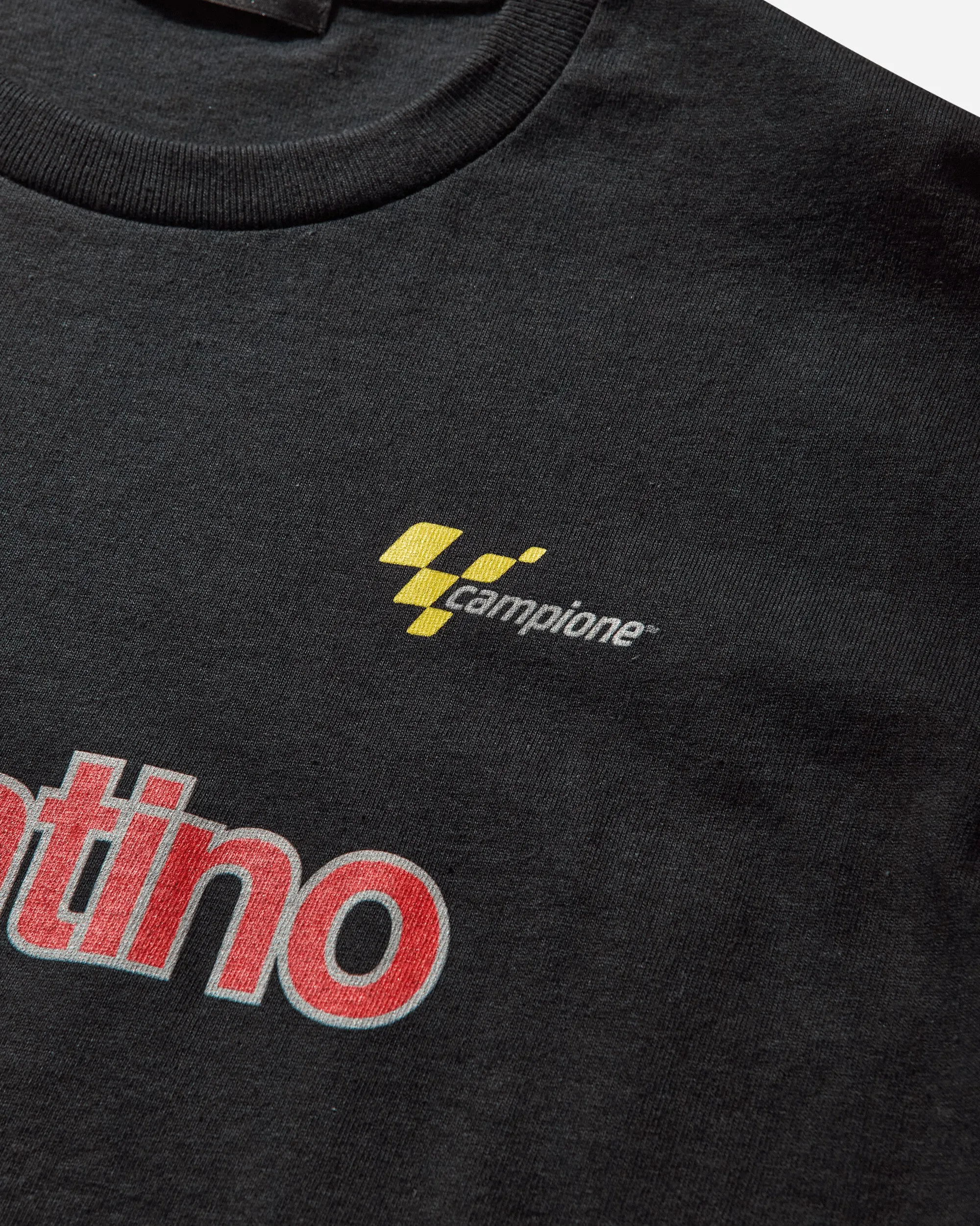 T-shirt Hommage Bleu Mode 'Valentino 46' Noir